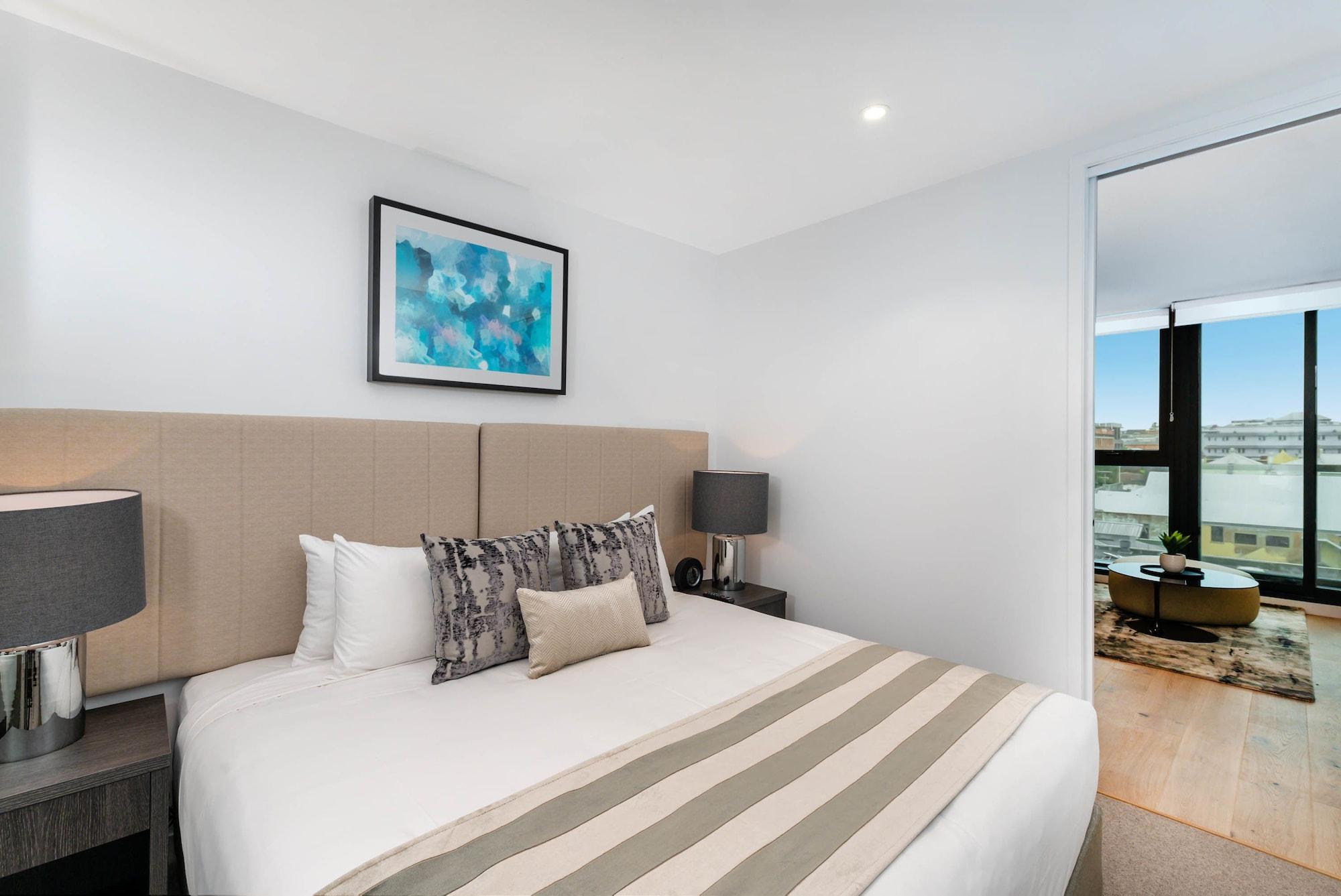Fv By Peppers Aparthotel Μπρίσμπεϊν Εξωτερικό φωτογραφία A bedroom at the hotel