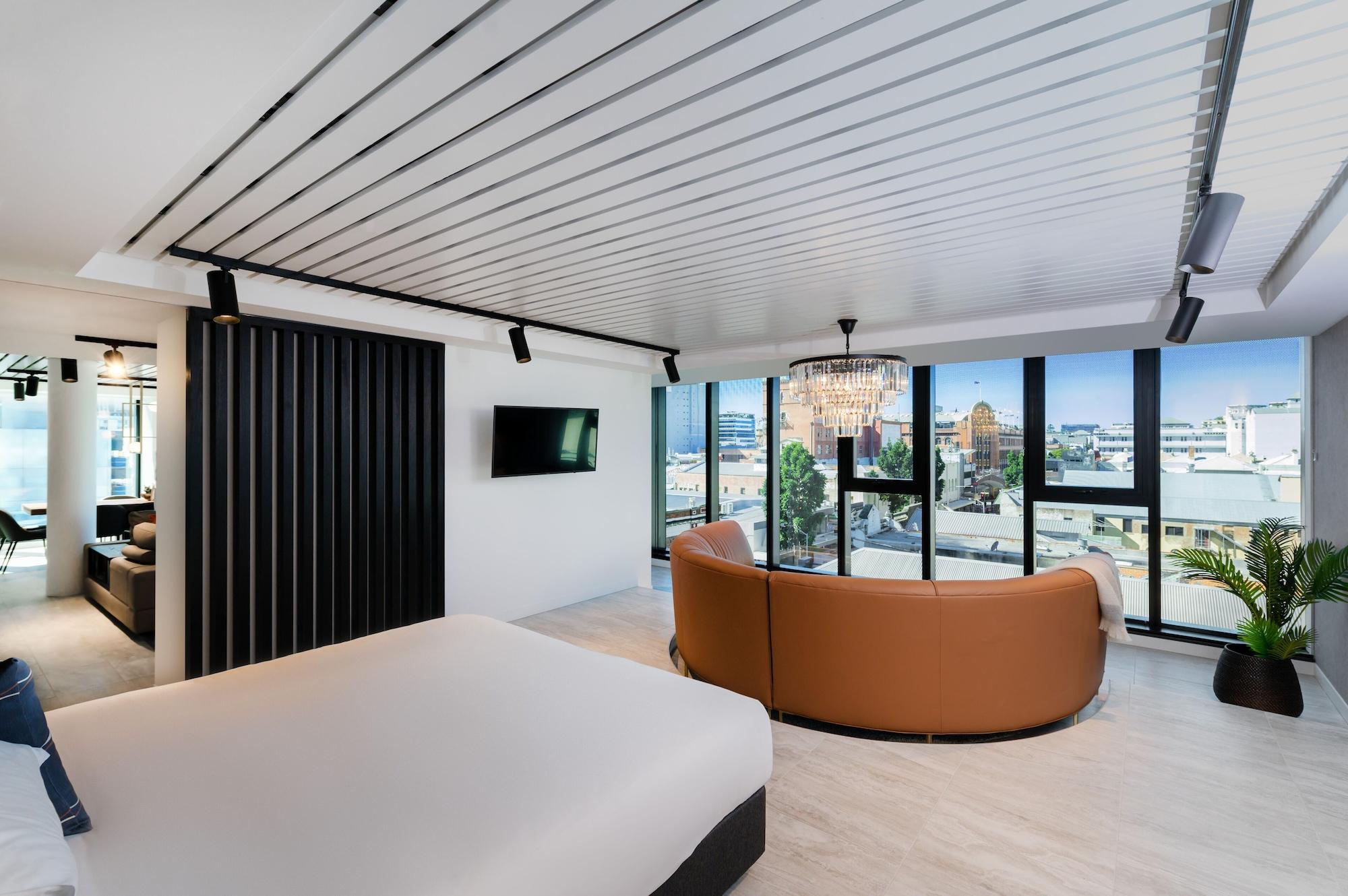 Fv By Peppers Aparthotel Μπρίσμπεϊν Εξωτερικό φωτογραφία The Sky Lounge at the 10th floor of the building