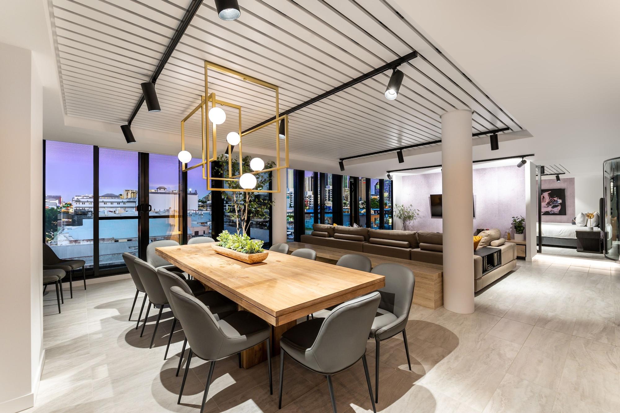 Fv By Peppers Aparthotel Μπρίσμπεϊν Εξωτερικό φωτογραφία The interior of a typical apartment